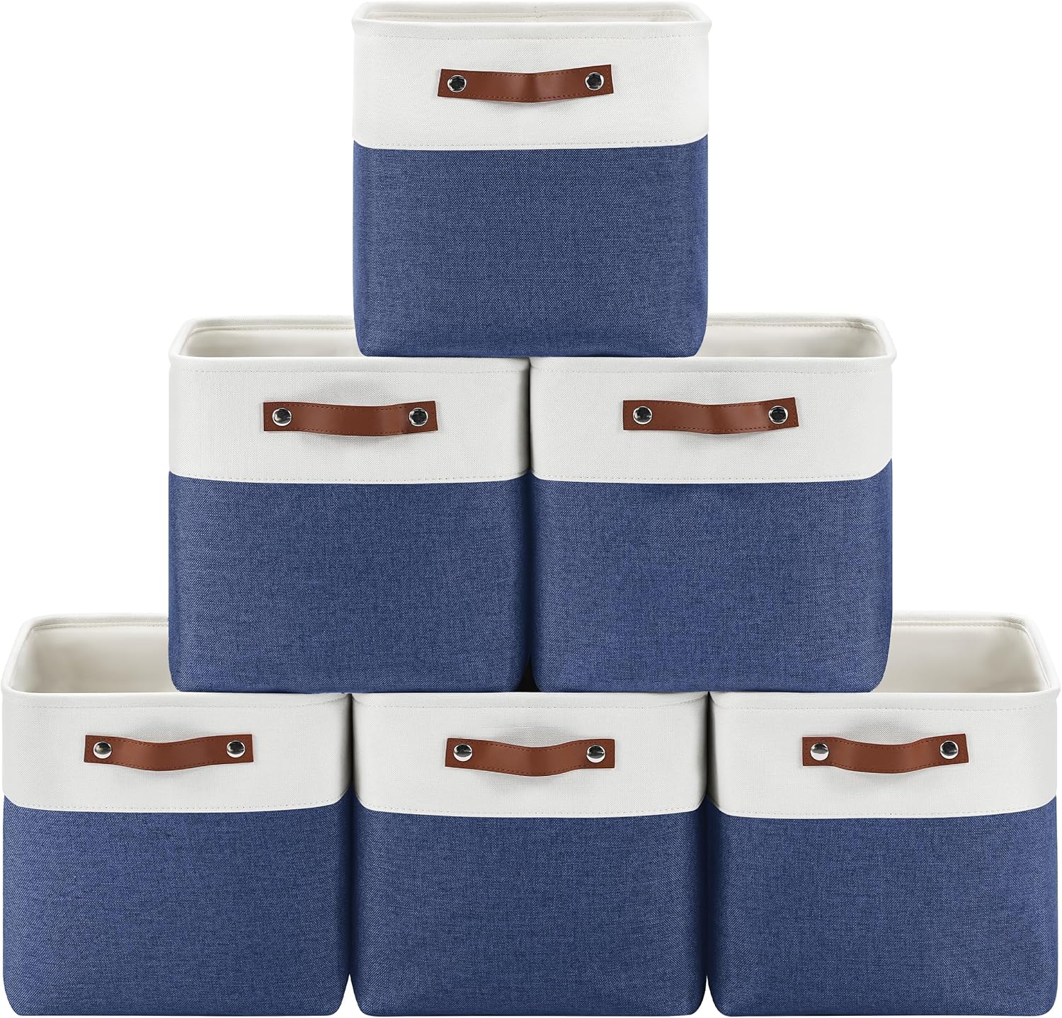 Collapsible Fabric Cube Storage Bins for Stylish Organization