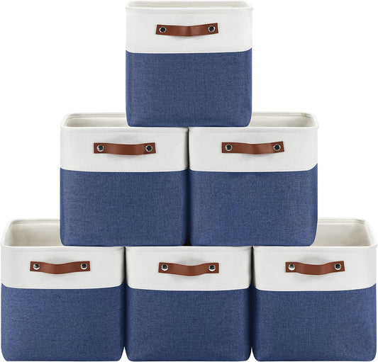 Collapsible Fabric Cube Storage Bins for Stylish Organization