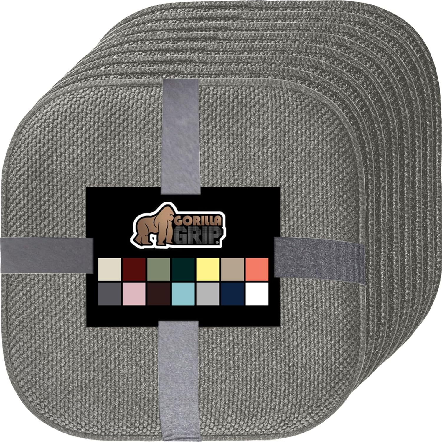 GORILLA GRIP Chair Cushions Set of 8 for Ultimate Comfort
