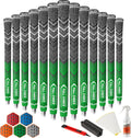 Cross Corded Golf Grips 13 Pack - Low Taper Design for Better Control