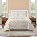Angela Staehling Floral Wallpaper Quilt Set - All Season Luxury