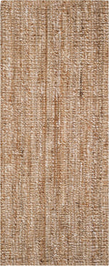 Natural Fiber Runner Rug 2ft 6in x 10ft - Handmade Jute Runner