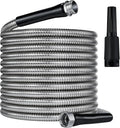304 Stainless Steel Garden Hose 75FT - Durable and Lightweight