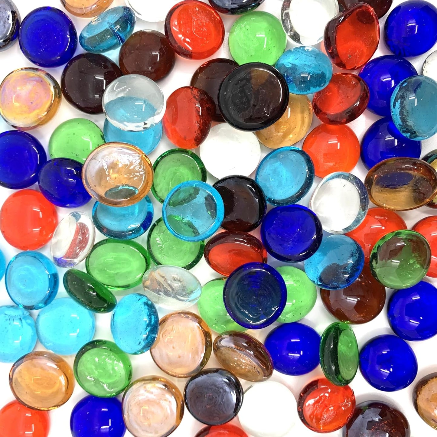 CYS EXCEL Assorted Glass Gemstone Beads for Vase Fillers