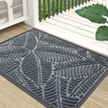 Colorxy Waterproof Doormat 48in x 32in - Durable Low-Profile Entrance