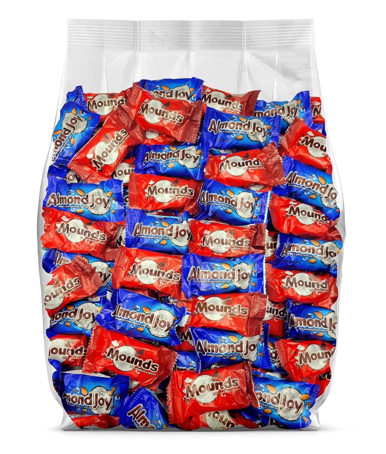 Indulge in 3lb Bulk Almond Joy and Mounds Candy Bars Variety