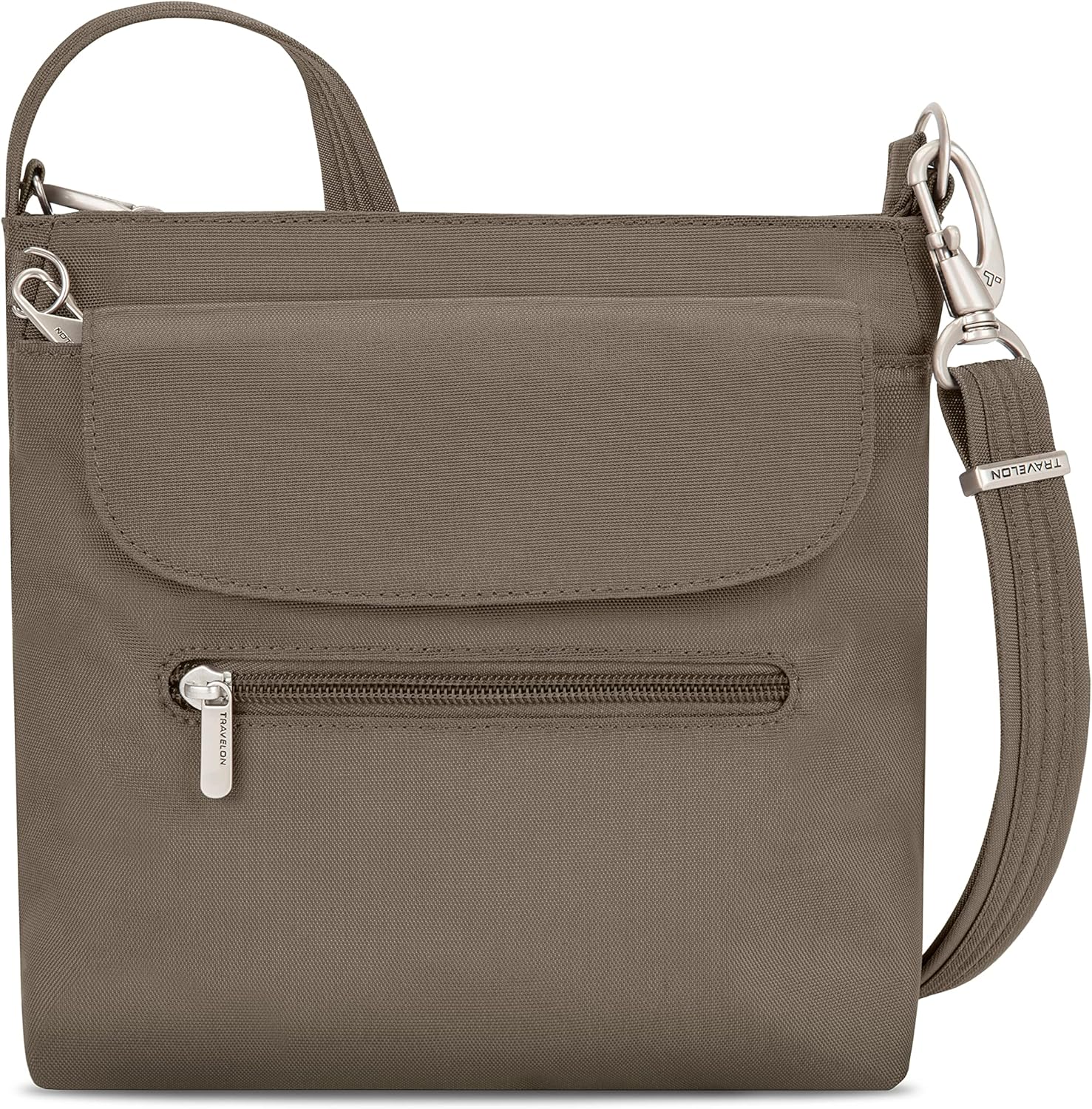 Travelon Anti-Theft Classic Mini Shoulder Bag for Security
