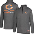 Ultra Game NFL Official Super Soft Quarter Zip Long Sleeve T-Shirt be