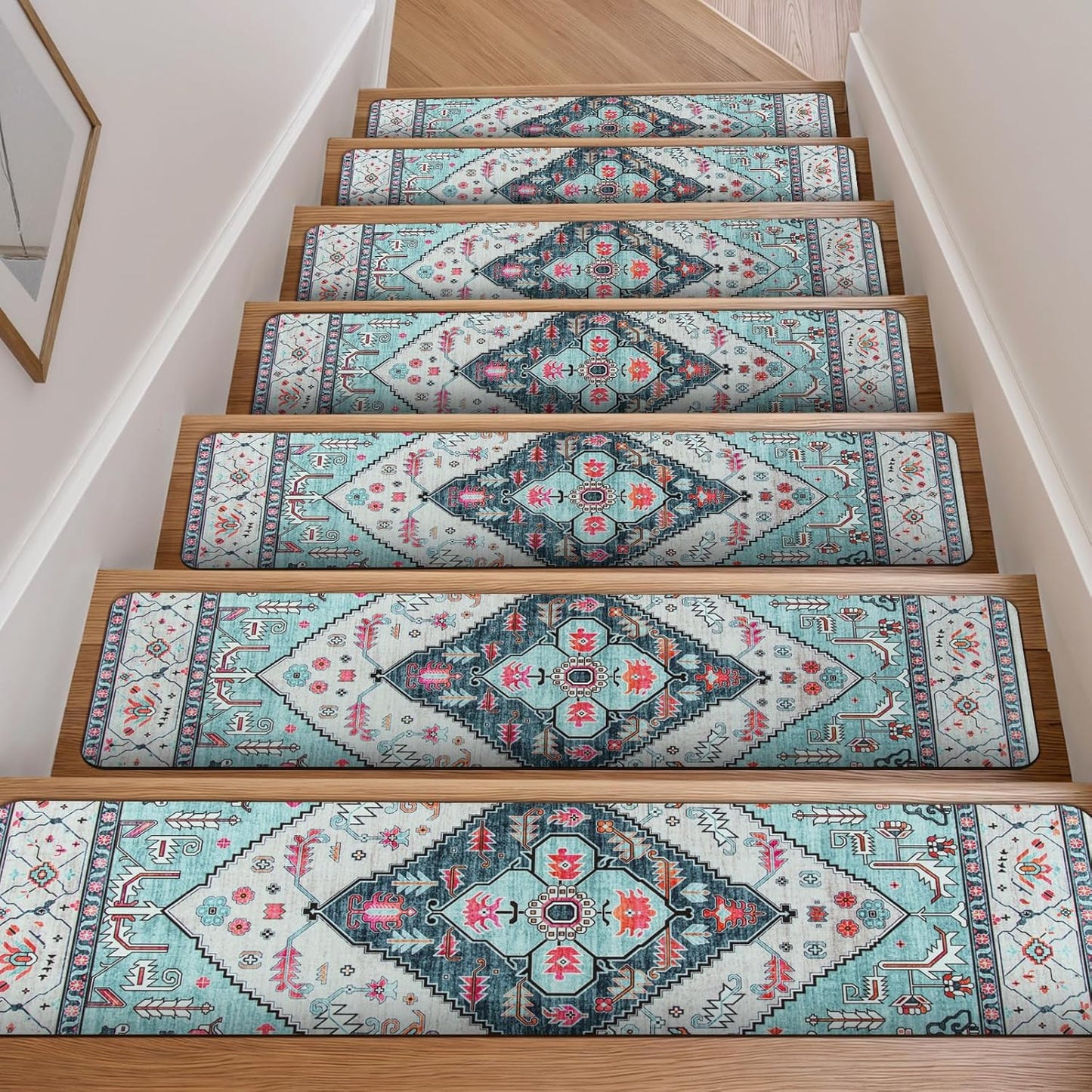OJIA Non-Slip Stair Treads for Wooden Steps - Safety Mats