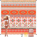 Beach Blanket Waterproof Sandproof Beach Mat 79in x 83in - Quick