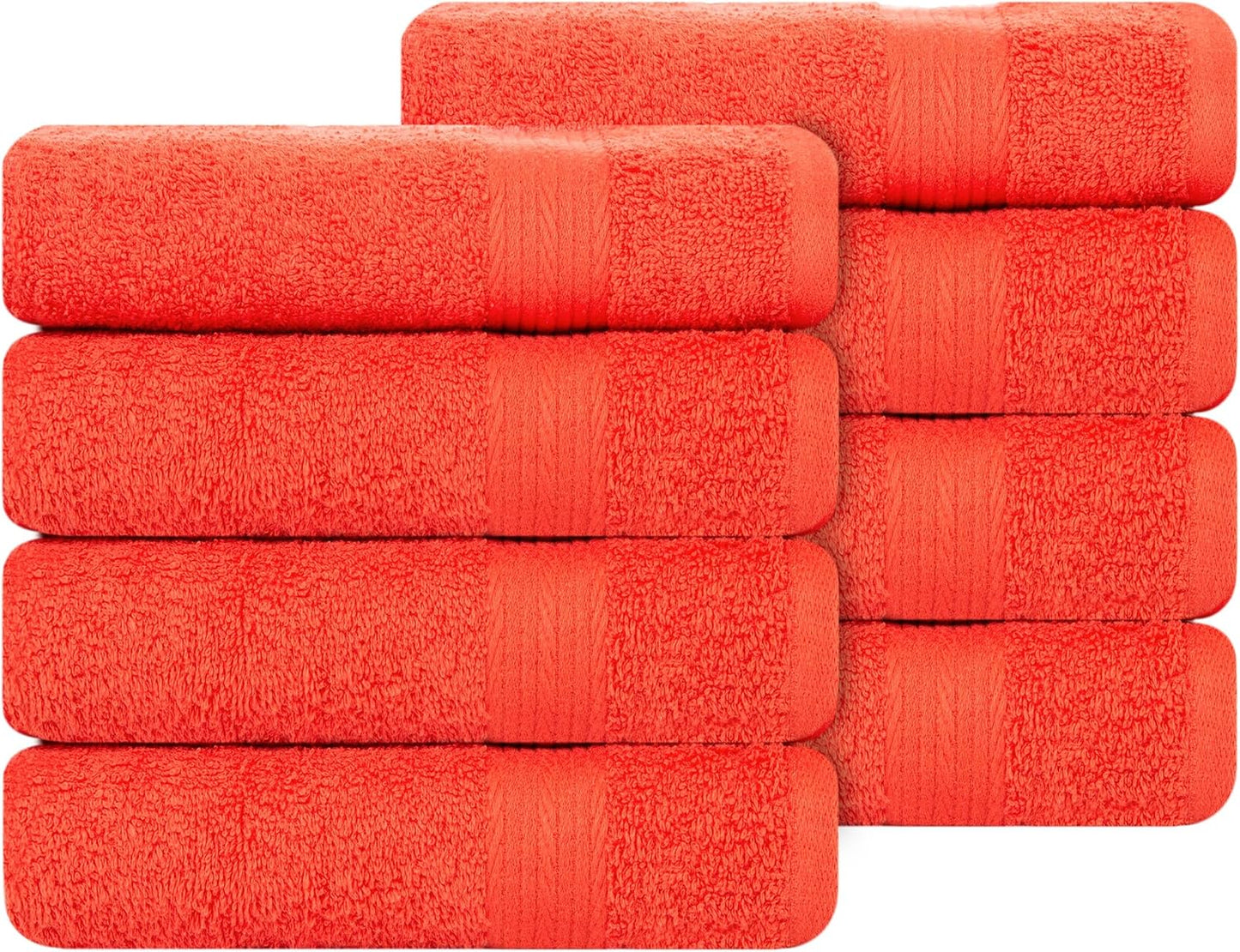 Ample Decor Bulk Hand Towels 18 X 28 Inch Soft Absorbent Set
