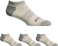 Lightweight 81% Merino Wool All Season Low Hiking Socks - 4 Pairs