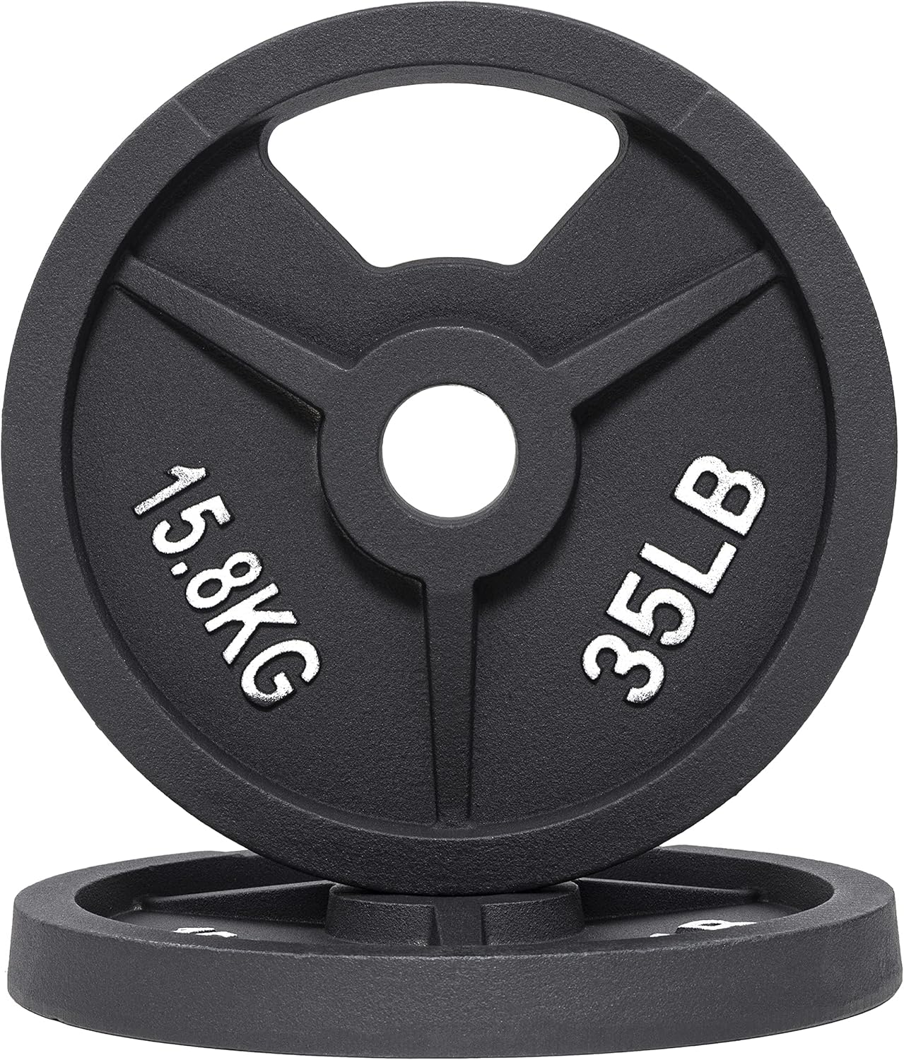 2-Inch Olympic Weight Plate for Strength Training & Weightlifting