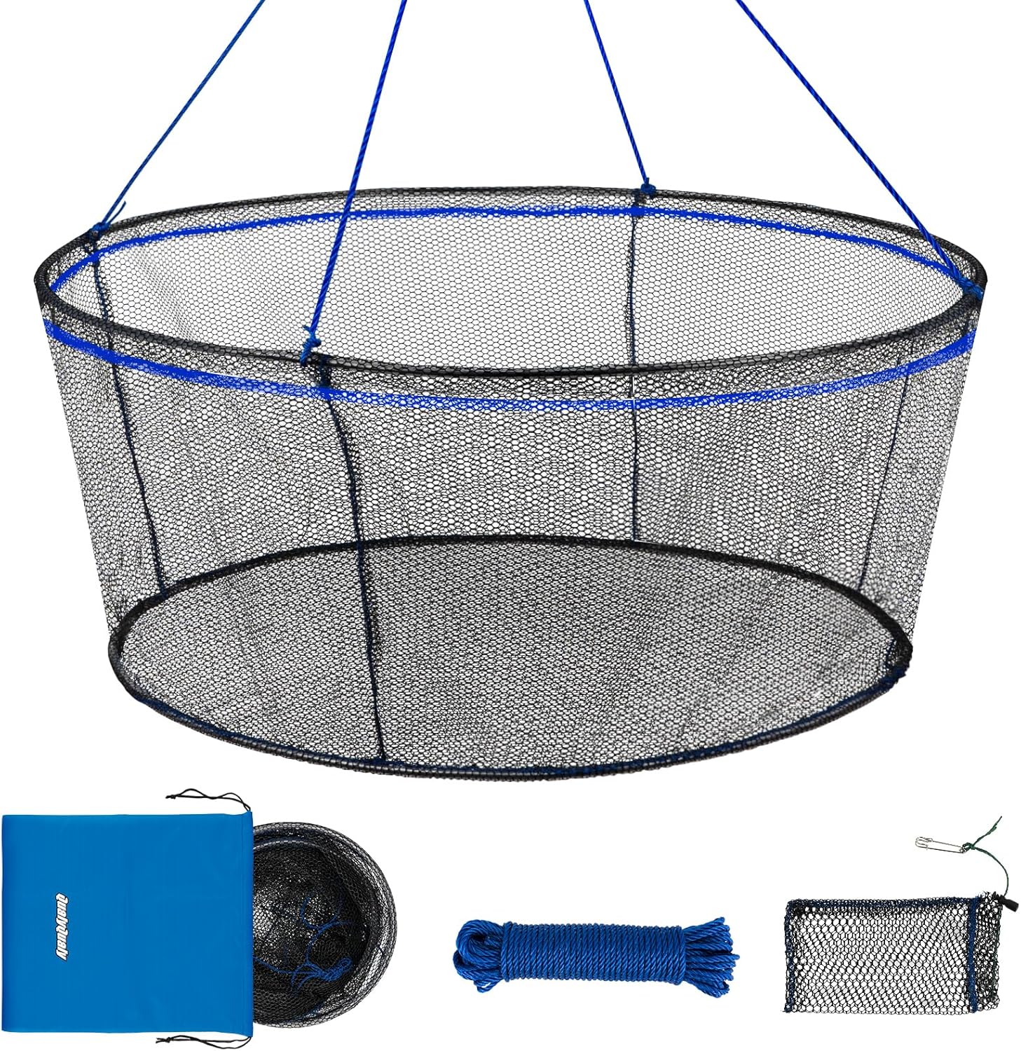 Portable Foldable Fishing Net by QualyQualy