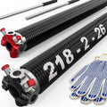 218 x 2in x 26in Torsion Spring Set for Garage Doors - 1 Pair