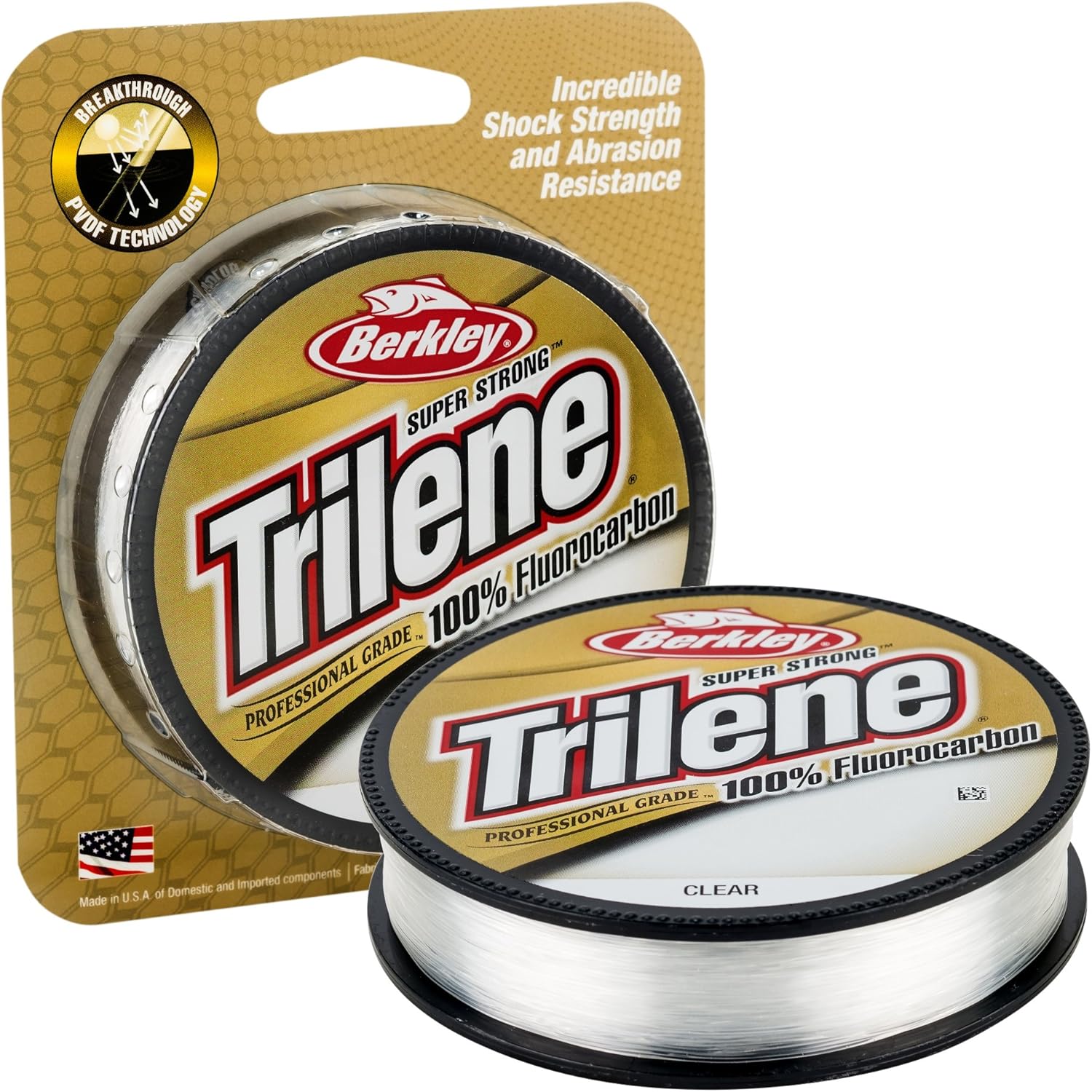 BerkleyTrilene Fluorocarbon 0.017in | Superior Strength