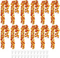 Halloween Garland Outside 12 Pack 70.8 FT Fall Garland - Multi-Use