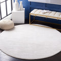 Vision Collection 3 ft Round Area Rug - Modern Ombre Tonal Chic