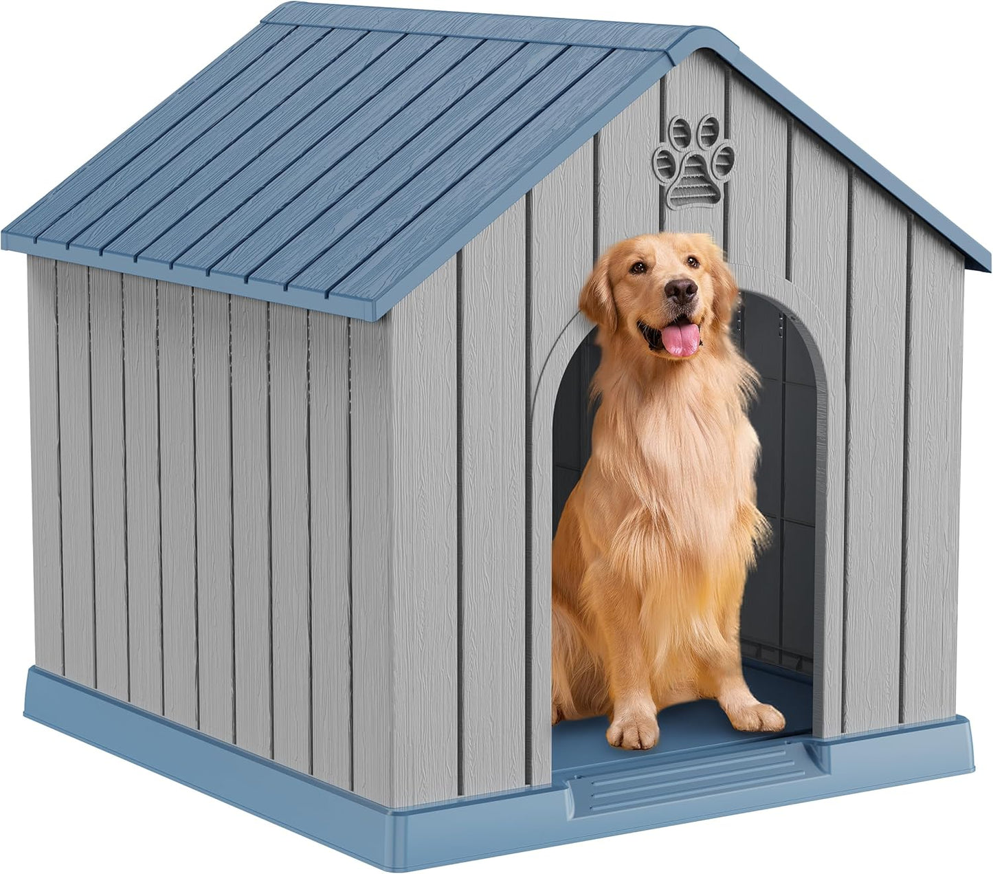 DRATO Large Dog House Indoor Outdoor Waterproof for All Dogs
