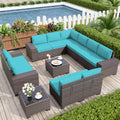 Kurapika 12 Pieces Patio Furniture Set for Outdoor Comfort
