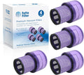 Dyson V11 & V15 Submarine Vacuum Filters 4-Pack by Fette Filter