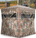 360 See-Through Hunting Blind 2-3 Person - 4 Season Concealment