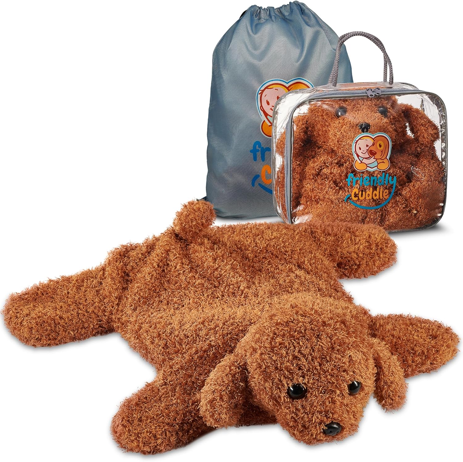 Weighted Lap Blanket for Kids & Adults - Cuddle Comfort Toy