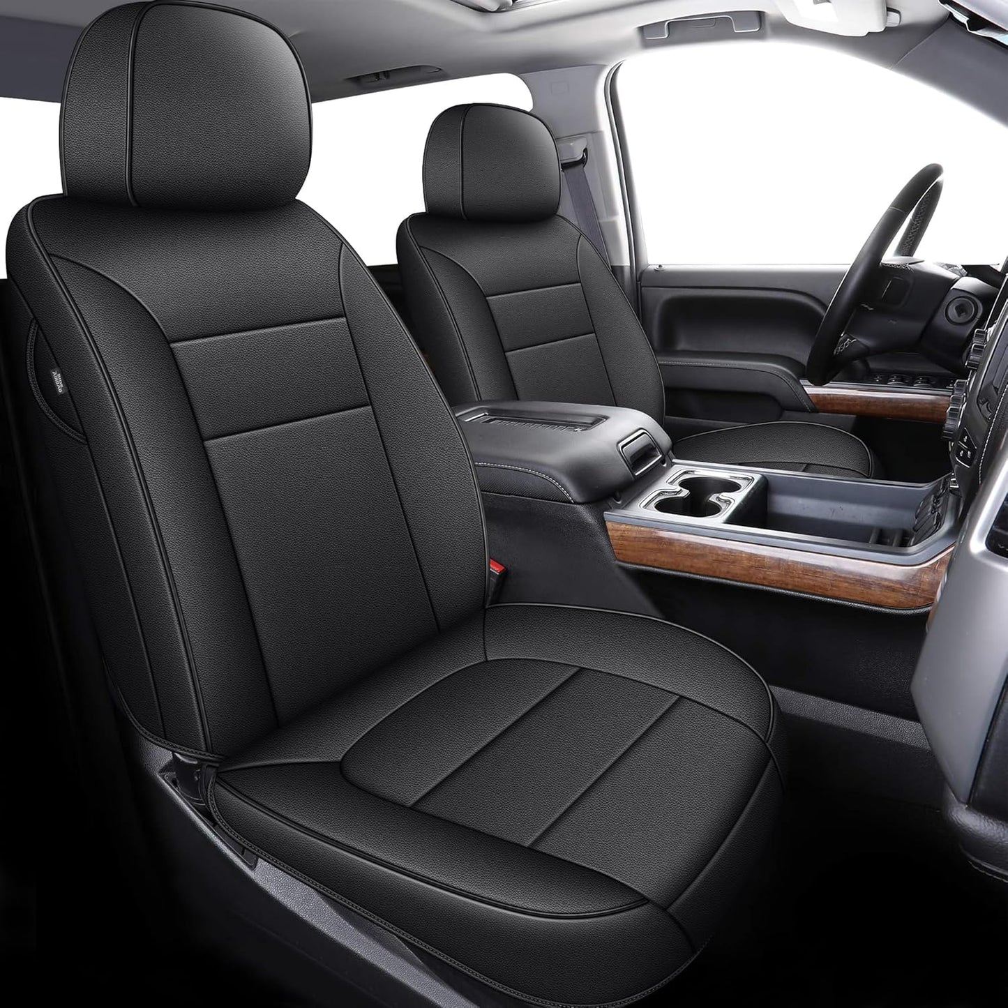 AOMSAZTO Car Seat Cover for Chevy Silverado 1500 2019-2024