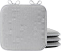 puredown Chair Cushions for Dining Chairs Set of 4 - Memory Foam
