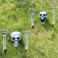 2 Pack Halloween Outdoor Skeleton Decorations - Realistic