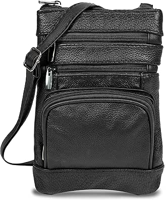 Genuine Leather Cross Body Handbag - Soft & Durable for Women