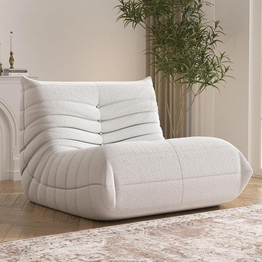 Oversized Bean Bag Chair for Adults - Comfy Lazy Floor Sofa