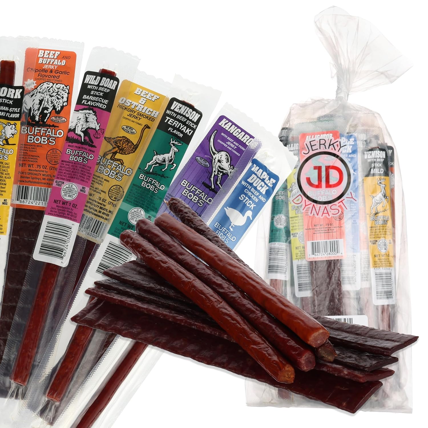 Buffalo Bob's Exotic Jerky Set - 20 Piece Assortment Review