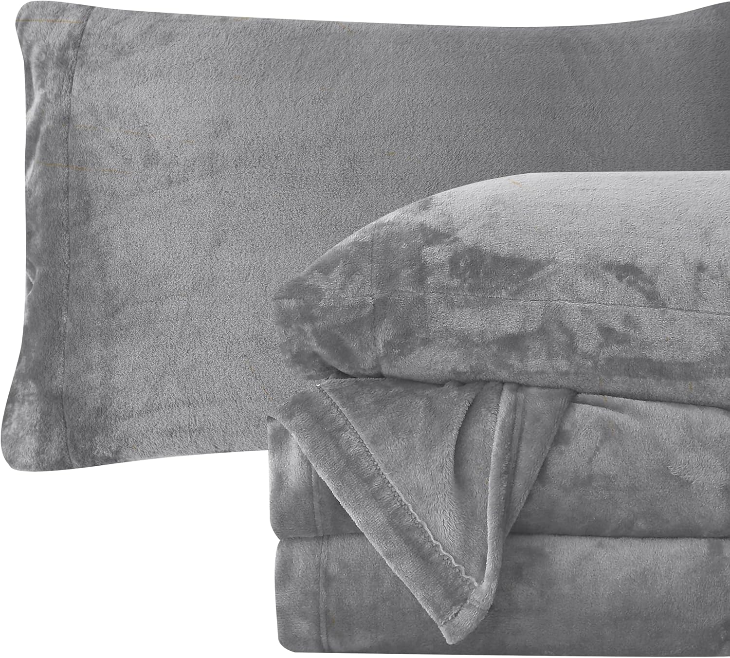 Luxuriously Soft Velvet Flannel Sheet Set for Cozy Comfort