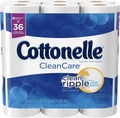 Cottonelle CleanCare Toilet Paper Strong Bath Tissue - Deep Clean