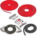 Belva True 4 Gauge AWG Premium CCA Amplifier Wiring Kit - BAK46 RED