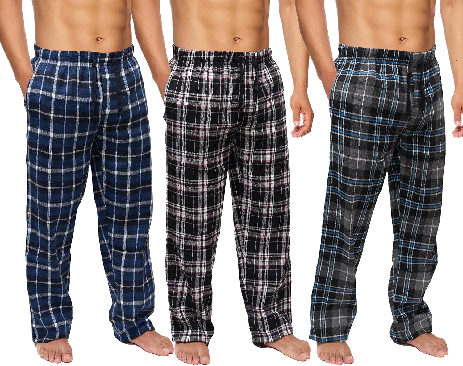 Active Club Mens Flannel Pajama Pants for Ultimate Comfort