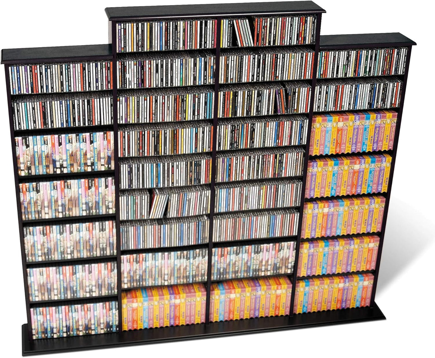 Prepac 4 Column Tall Cabinet Media Storage for Versatile Needs