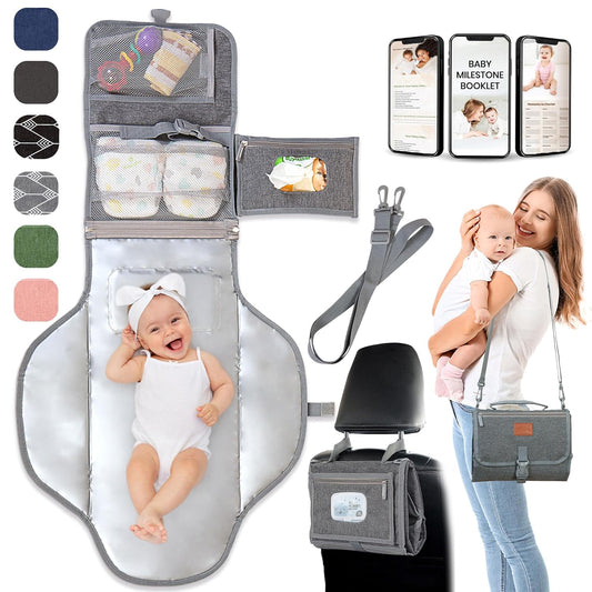 Soft Portable Changing Pad - Waterproof & Easy-Clean