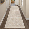 2x8 Runner Rug Washable Hallway Kitchen Vintage Carpet - Low Pile