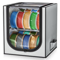 3D Printer Filament Storage Box - 2-Tier Rack with Desiccants