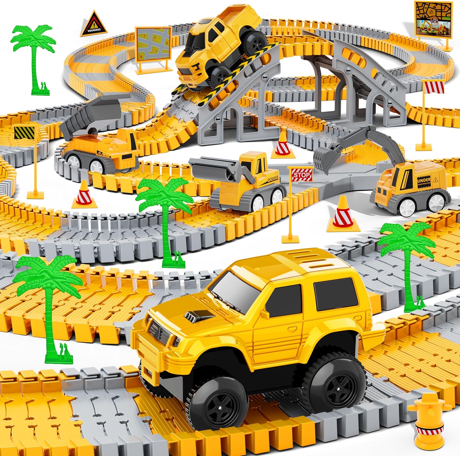 Ultimate Engineering Race Track Set for Kids