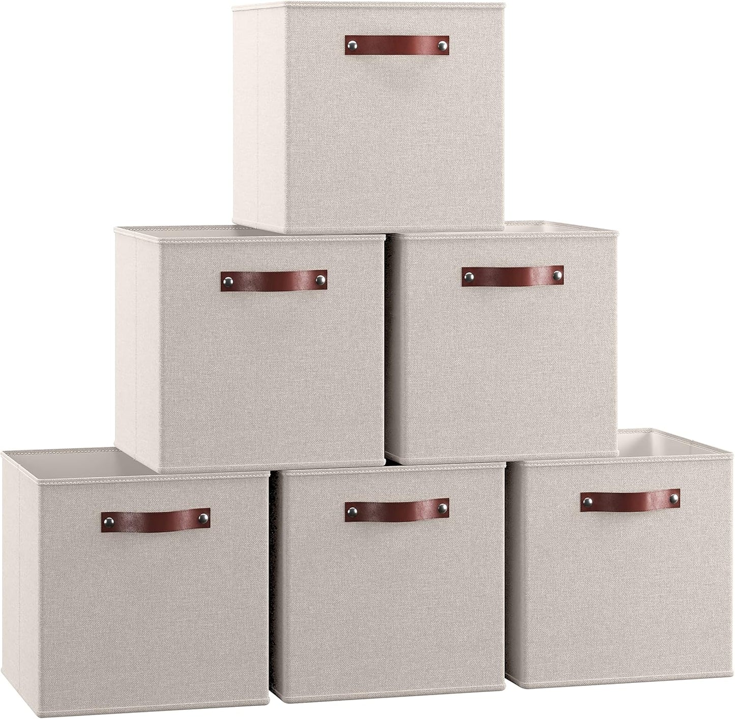 Durable Foldable Storage Cube Bins for Organized Living Spaces