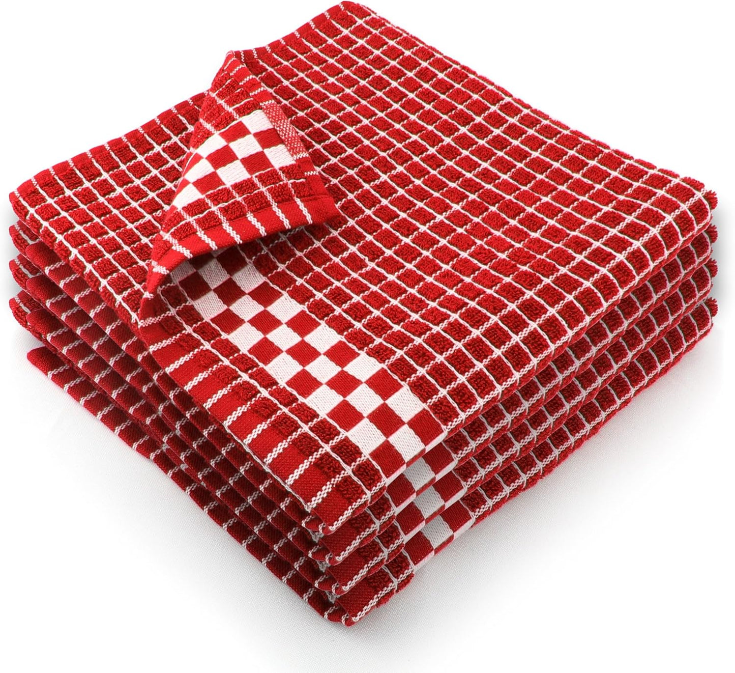 Fecido Classic Dark Kitchen Dish Towels - Heavy Duty Absorbent