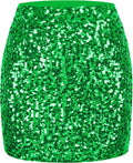 Sequin Skirt Sparkle Stretchy Bodycon Mini Skirt - Party Ready fits
