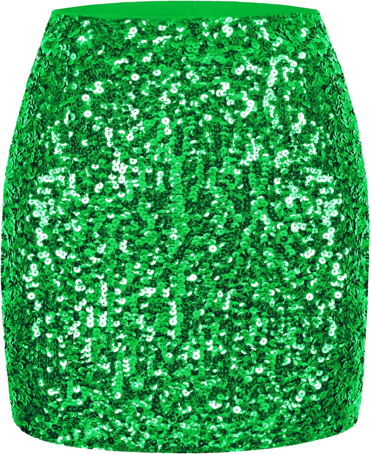 MANER Women's Sequin Skirt for Night Out and Party Events