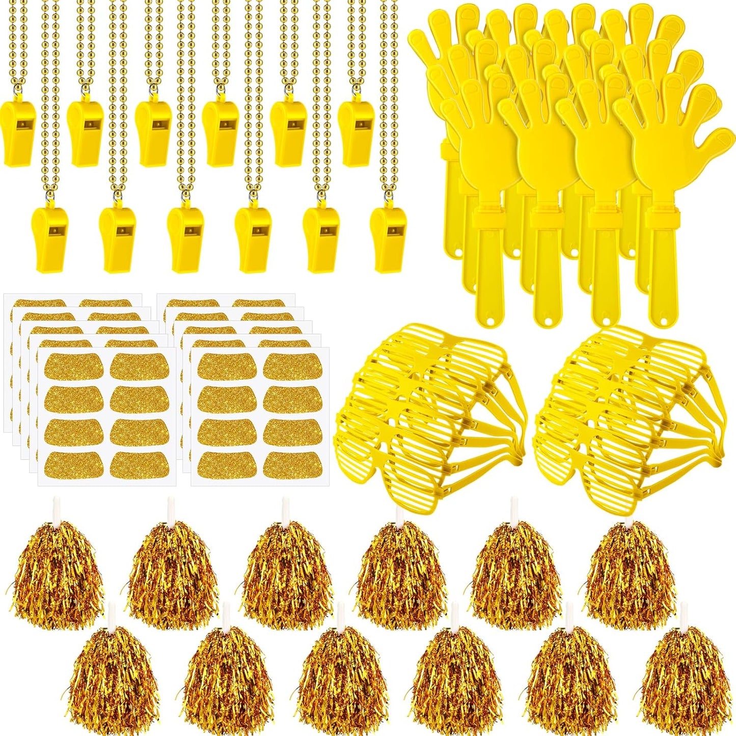 148 Pcs School Spirit Items for Team Spirit Week Activities