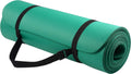 Extra Thick Anti-Tear Yoga Mat w/Carrying Strap, Fitvids