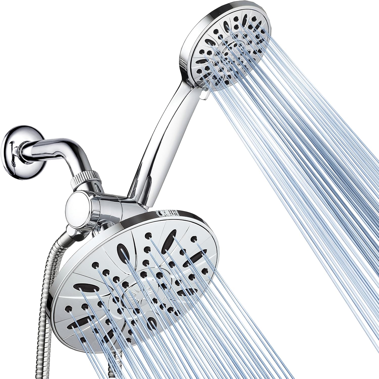 AquaDance 7-Inch Premium High Pressure Rainfall Shower Combo