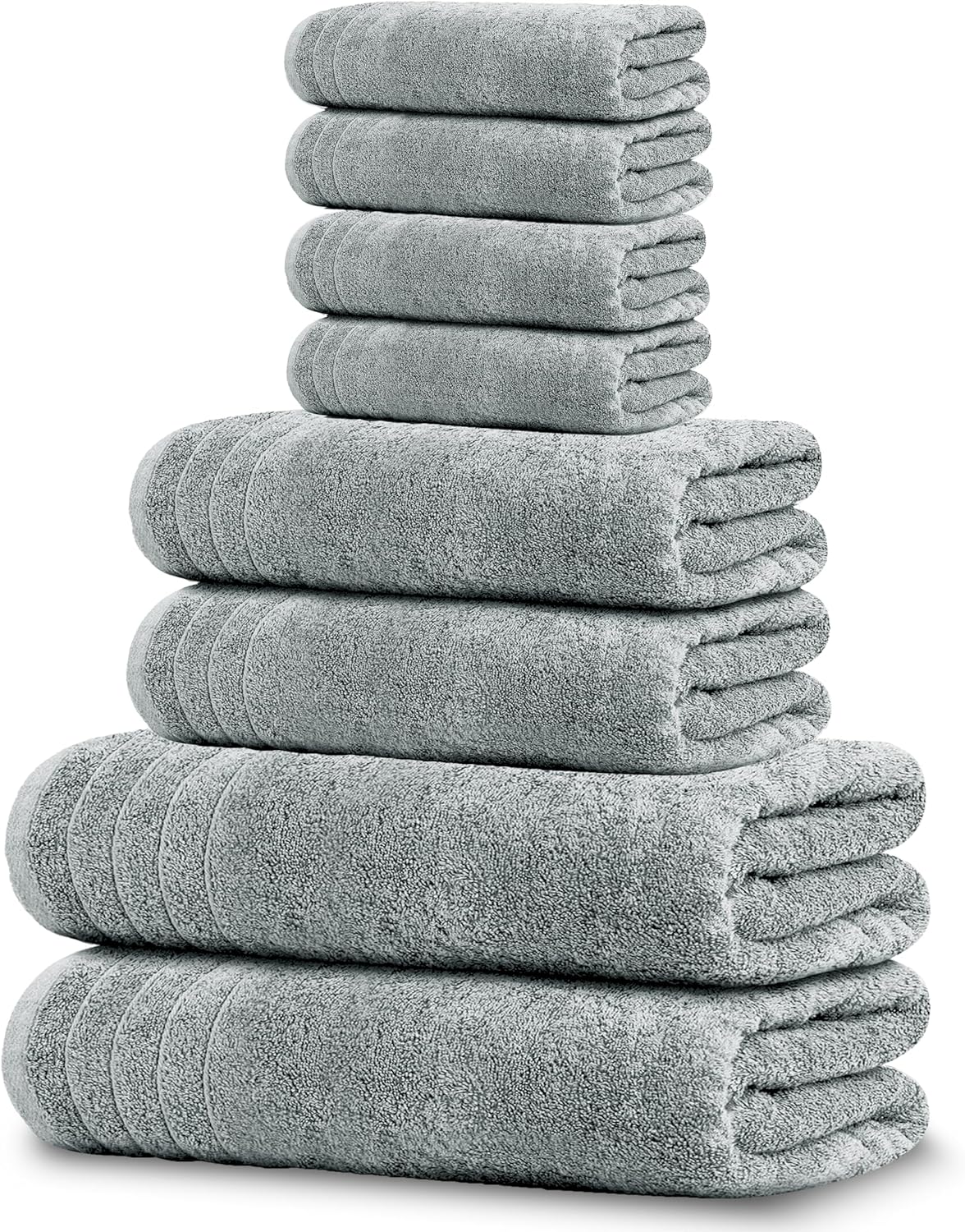 Tens Towels Pack of 8 Towels Set for Ultimate Bath Experience